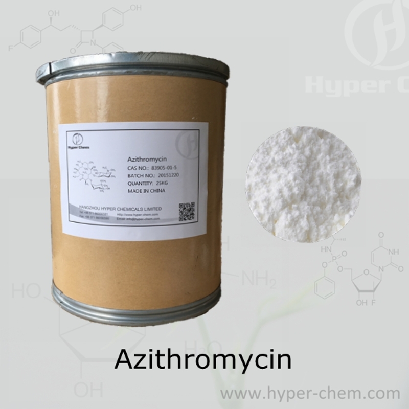 Hot Sale USP 99% Antibiotics Powder Azithromycin CAS 83905-01-5 Azithromycin Dihydrate