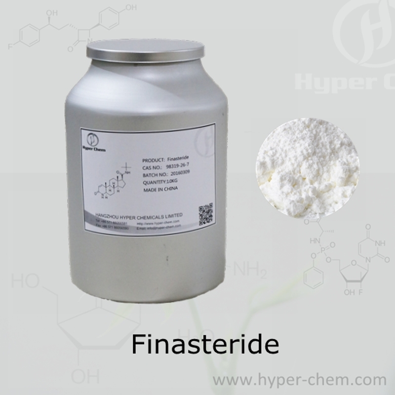 Best Quality USP Standard Finasteride CAS 98319-26-7 for Anti-hair loss with GMP/CEP/DMF