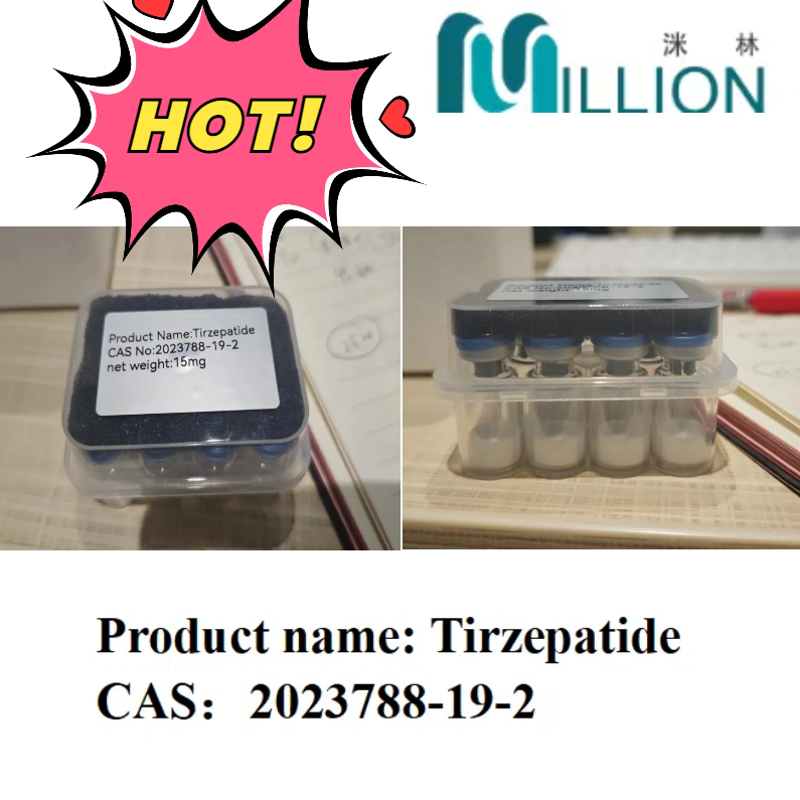 Tirzepatide  CAS 2023788-19-2 99% Hot Sale Pharmaceutical Best Service Pharmaceutical Producer