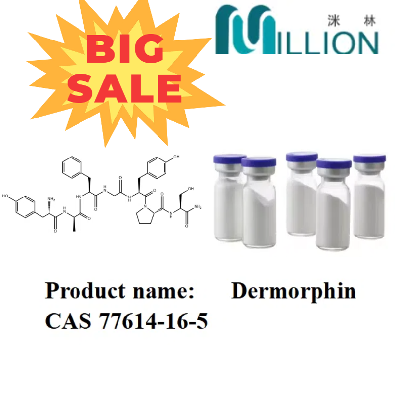 Dermorphin cas 77614-16-5 vials safe delivery