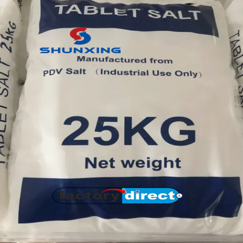 Ion Exchange Resin Salt Tablets Water Softening Sodium Chloride CAS 7647-14-5