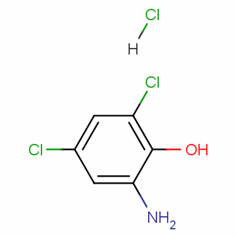 2-amino-4,6-dichlorophenol hydrochloride CAS 5959-39-7