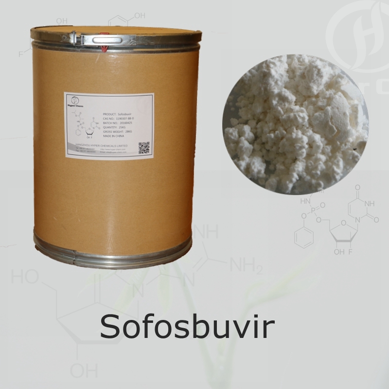 High Purity 99% Antiviral White Powder Sofosbuvir API Raw Material CAS 1190307-88-0