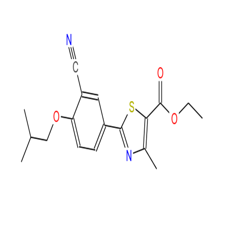 Ethyl 2-(3-cyano-4-isobutoxyphenyl)-4-methyl-5-thiazolecarboxylate  HL