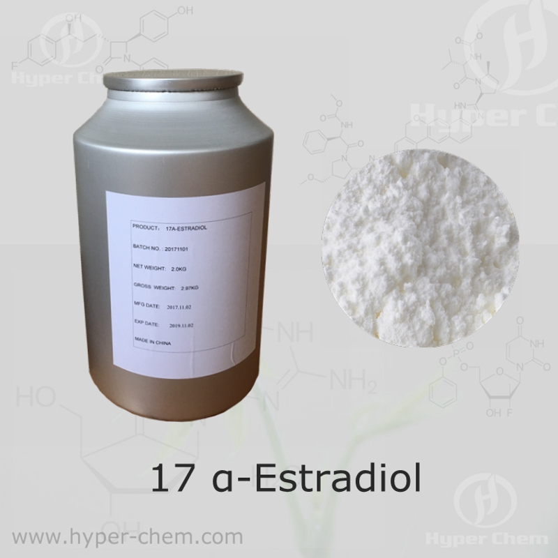 High Quality Estradiol/17-alpha estradiol/α-Estradiol CAS 57-91-0 for Anti hairloss