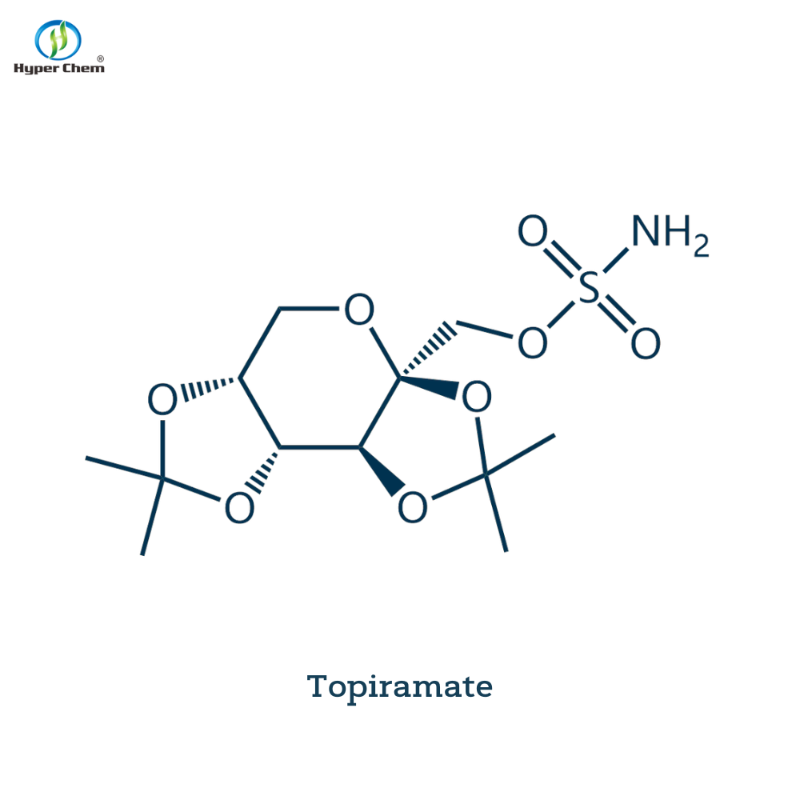 High Quality USP Standard White Powder Topiramate CAS 97240-79-4 with best price and fast delivery