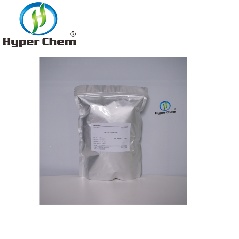 Heparin sodium   White or yellow powder