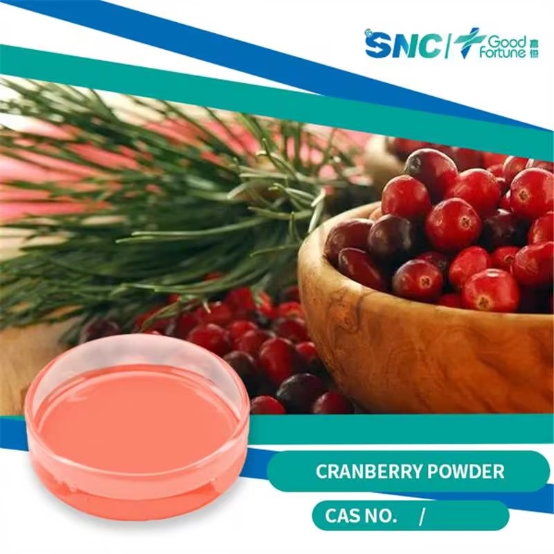 Cranberry Extract pharmaceutical grade 98% pink powder  SNC | Good Fortune