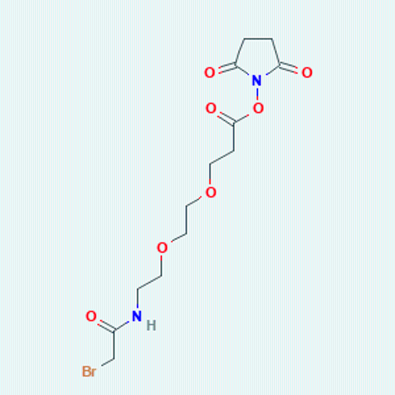 Bromoacetamido-peg2-nhs ester