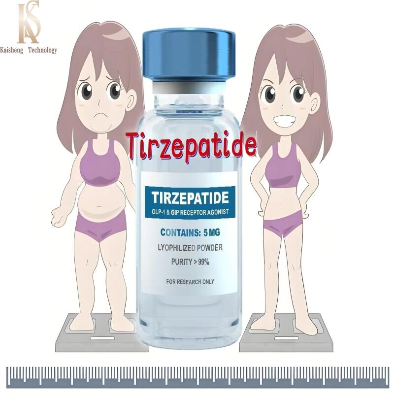 Top Obesity Medicine Tirzepatide CAS 2023788-19-2  Purity 99% GLP-1 Tirzepatide (LY3298176)