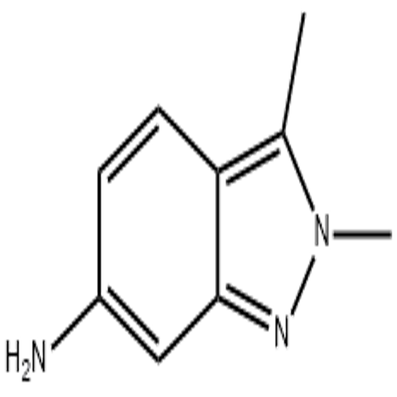 2,3-dimethyl-2H-indazol-6-amine  97%Min  Dark brown to very dark orange solid  RC00033