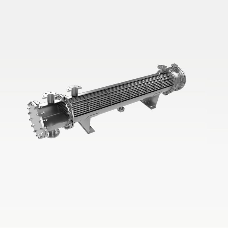 Acid cooler for sulfuric acid plant