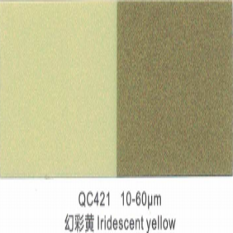 Pearlescent Pigment lridescent yellow QC421