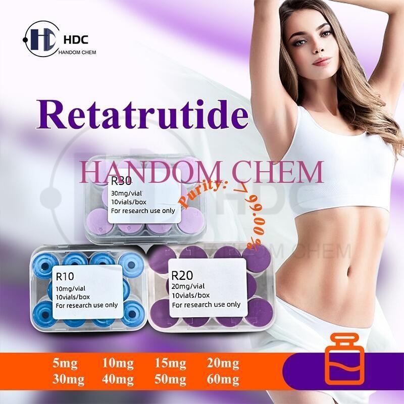 China quality peptide Retatrutide 10mg 20mg 30mg 40mg 50mg 60mg lyophilized powder in stock wholesale China quality peptide Retatrutide 10mg 20mg 30mg 40mg 50mg 60mg lyophilized powder in stock