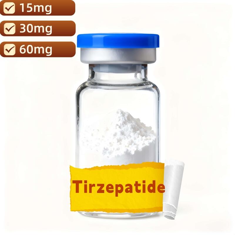 buy Tirzepatide Powder 99.9% CAS 2023788-19-2 Peptide for Weight Loss 60mg