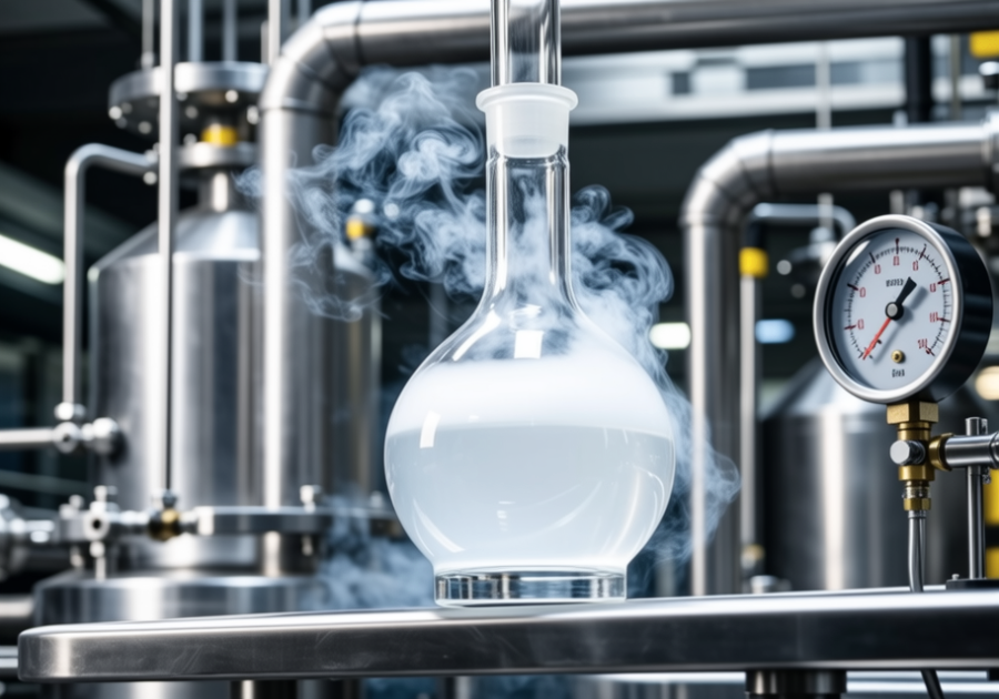 In November, the market price of anhydrous hydrogen fluoride in China showed a downward trend