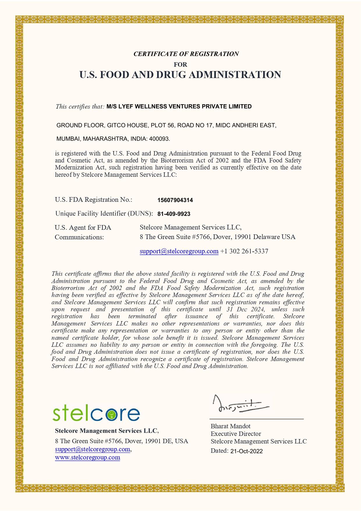 Lyef Wellness Ventures Private Limited - Chemical Trader on ECHEMI
