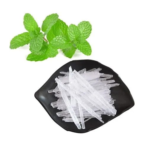 Crystal in stock high purity  99% DL-Menthol Crystal CAS 89-78-1 99% White Crystalline HJZ HJZ