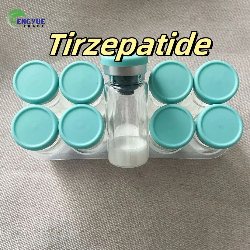 Tirzepatide Lyophilized powder Vial 5mg 10mg 15mg customize 99% Purity Tirzepa Peptide cas2023788-19-2